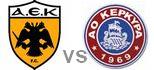 AEK Athens Kerkyra highlights