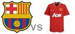 Barca Man U highlights