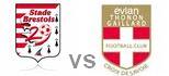 Stade Brest Evian TG highlights