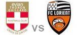 Evian TG Lorient highlights