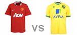 Man U Norwich highlights