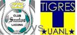 Santos Laguna UANL Tigres highlights