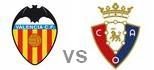 Valencia Osasuna highlights