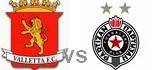 Valletta FK Partizan Beograd highlights