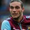 Andy Carroll of West Ham<br/> ̄ ̄ ̄ ̄ ̄ ̄ ̄ ̄ ̄ ̄ ̄ ̄ ̄ ̄ ̄<br/>Liverpool accept £15m West Ham bid for Andy Carroll but striker undecided on move Andy Carroll