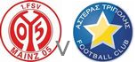 FSV Mainz Asteras Tripoli live