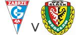 Gornik Zabrze Slask Wroclaw live
