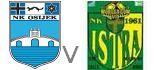 NK Osijek Istra 1961 live