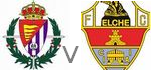 Valladolid Elche live