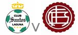 Santos Laguna Lanus live